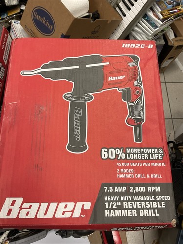 New bauer hammer drill - bauer,