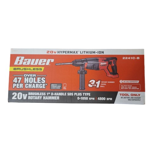 Bauer 20v brushless - 20v, 1"